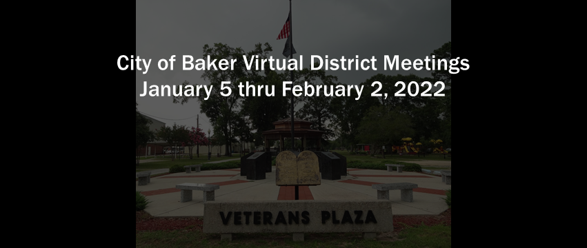 District Meetings with the Mayor & Councilmembers - District 5