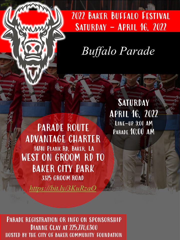 Buffalo Parade City of Baker