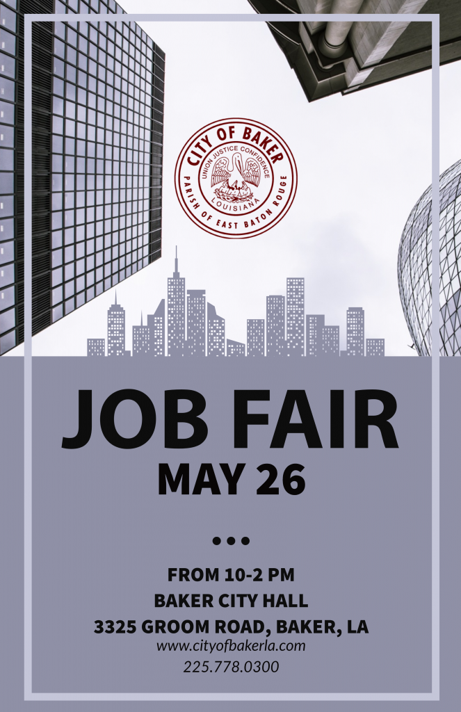 City of Baker Job Fair City of Baker